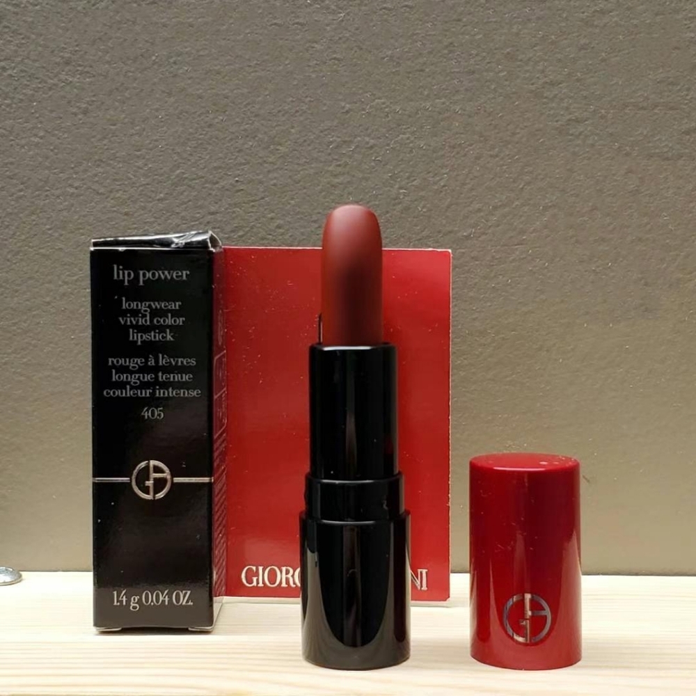 Giorgio Armani Lip Power Lipstick - #405 Mini Size 1.4g
